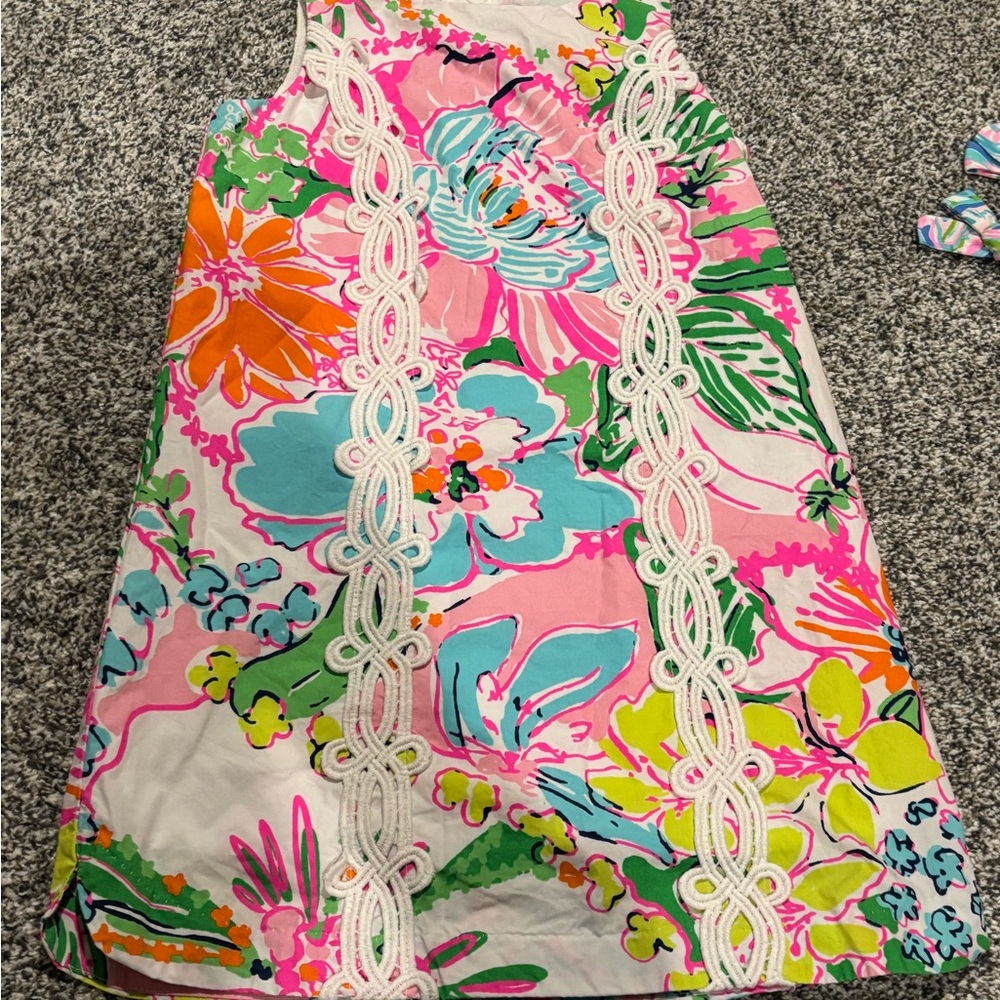 Lilly Pulitzer for Target Kids Dress - Pink, Blue, Green Floral